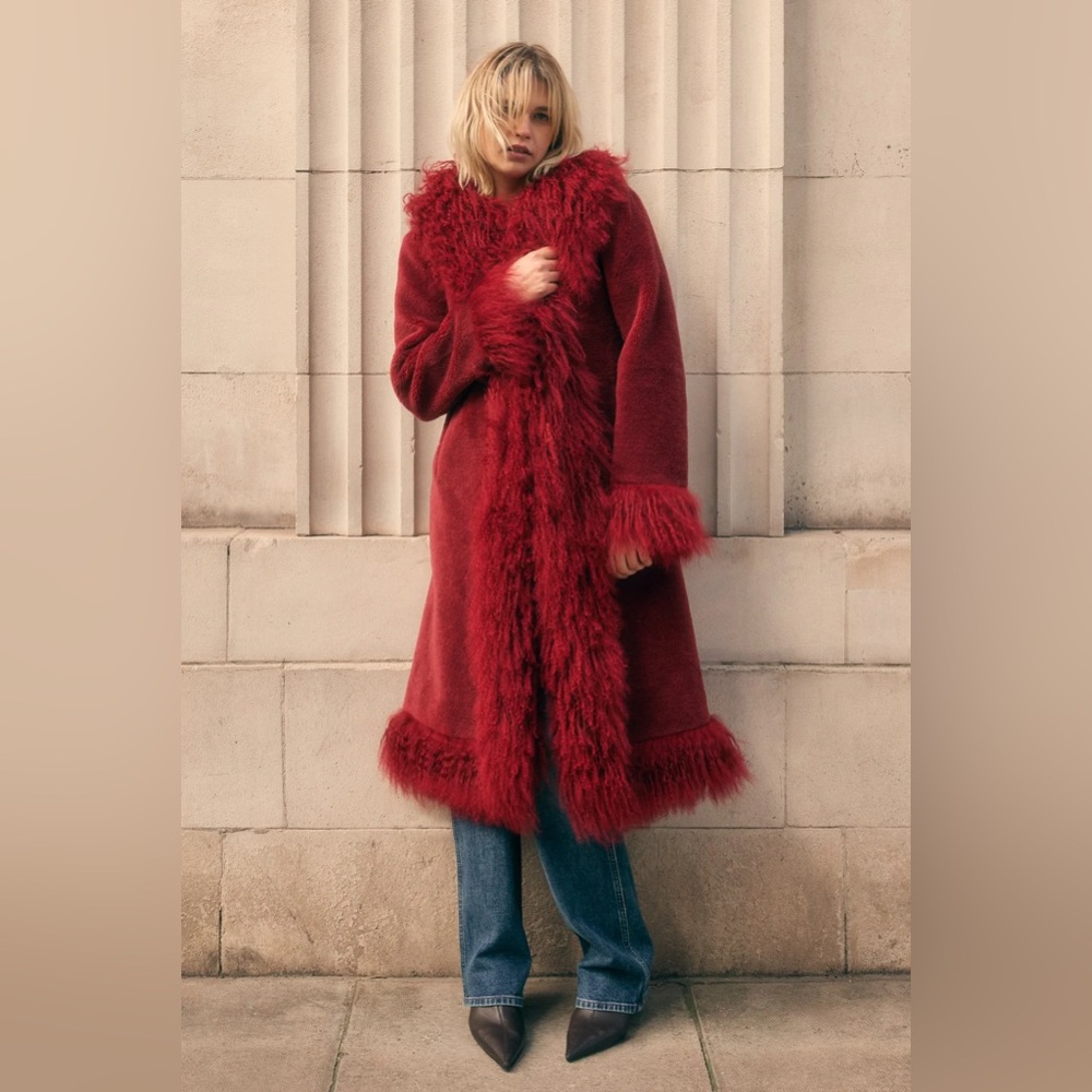 NWT Charlotte Simone Donna Coat Small